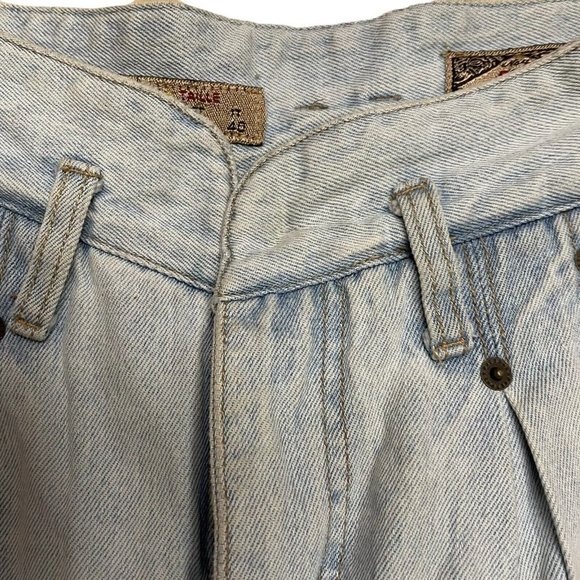 EXP Jean SPORT WOMEN’S SHORTS SIZE 5/6 Light Blue - Picture 3 of 6